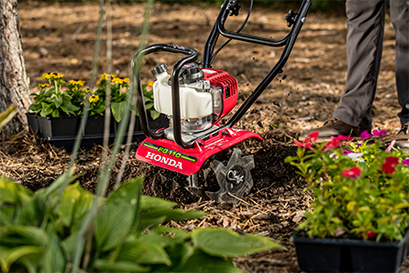 Garden tiller for online lawn mower