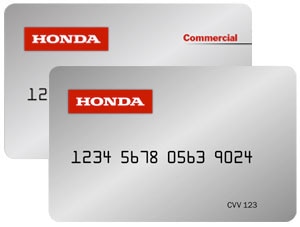 Honda Power Equipment credit cards