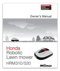 Honda Robotic Lawn Mower HRM310/520 Owner's Manual