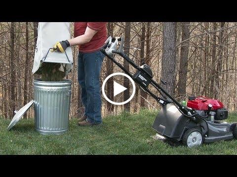 HRX217VLA Mower Operation